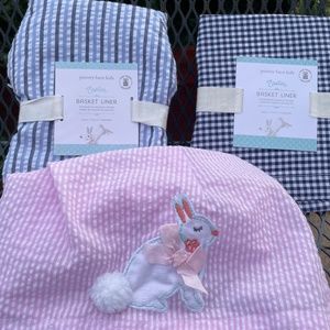 3 Pottery Barn Kids Easter Basket Liners